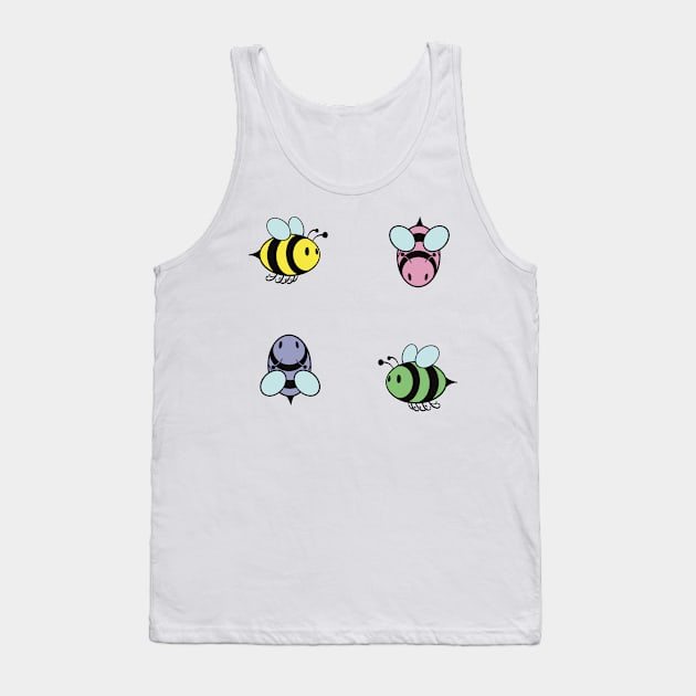 Bee Kind Tank Top by Narwhal-Scribbles